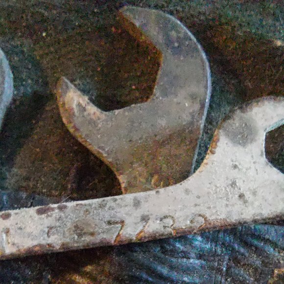 Antique CORNWELL 7-Piece OPEN END WRENCH SET in Pouch rare - Picture 4 of 16